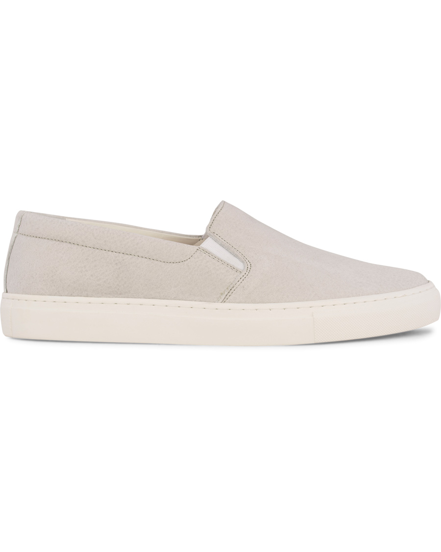 Heren | Filippa K Morgan Slip-on Sneaker Light Grey | Filippa K | Morgan Slip-on Sneaker Light Grey
