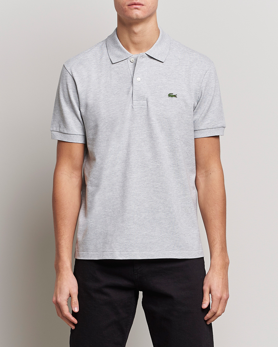 Heren | Polo's | Lacoste | Original Polo Piké Silver Chine