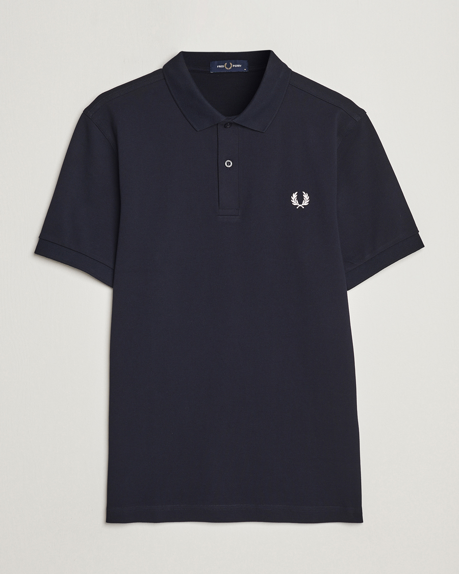 Heren | Polo's | Fred Perry | Plain Polo Navy
