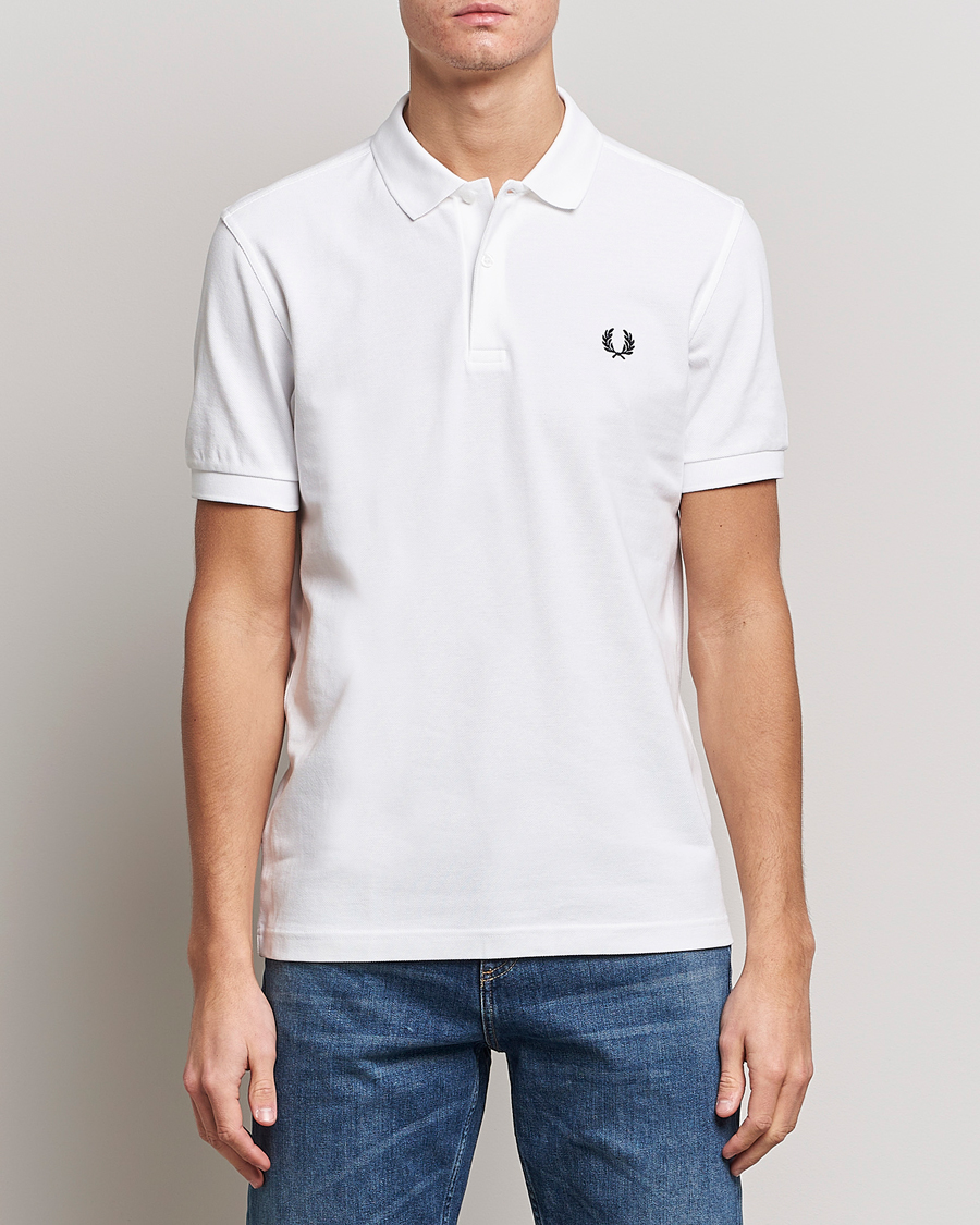 Heren | Fred Perry | Fred Perry | Plain Polo White