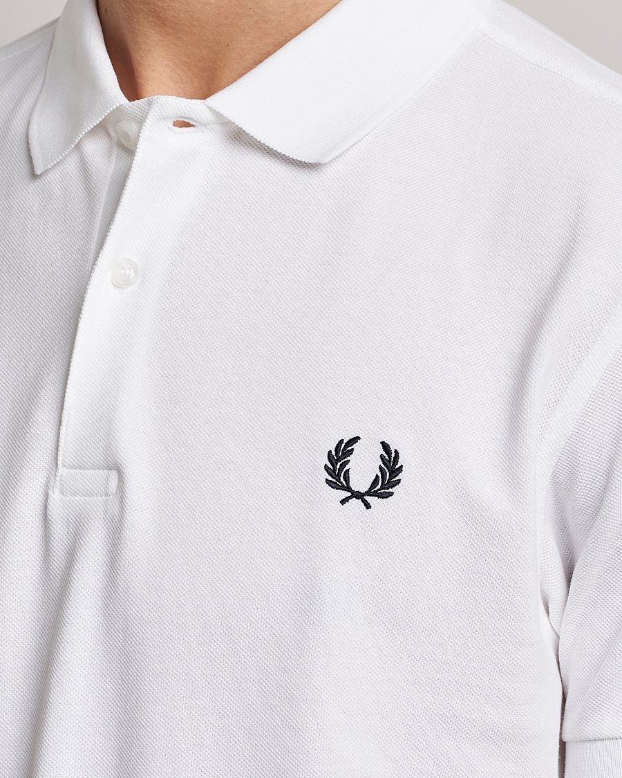 Heren | Polo's | Fred Perry | Plain Polo White