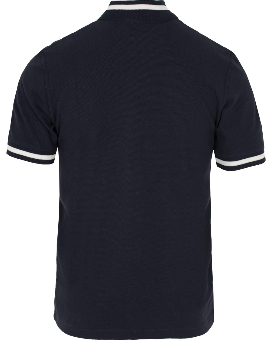 Heren | Polo's | Fred Perry Reissues | Made in England Single Tip Polo Navy/Snow