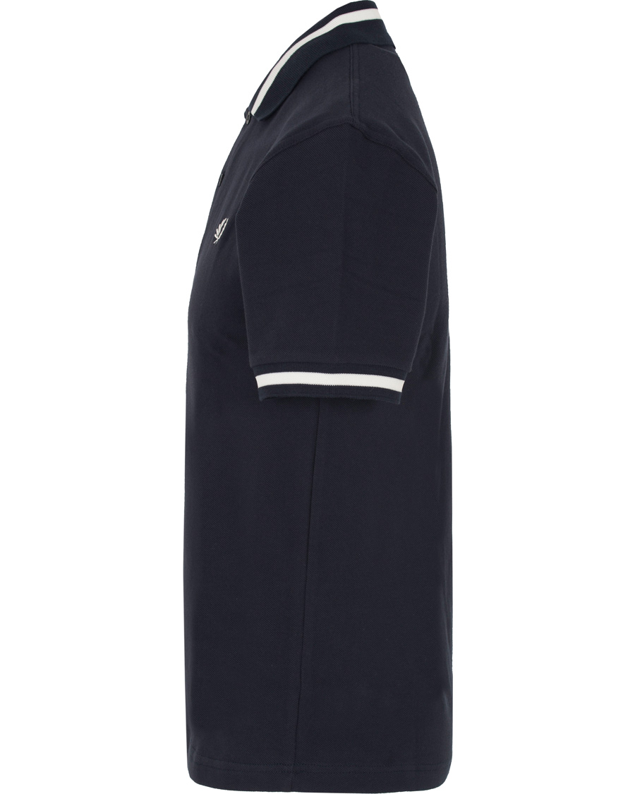 Heren | Polo's | Fred Perry Reissues | Made in England Single Tip Polo Navy/Snow