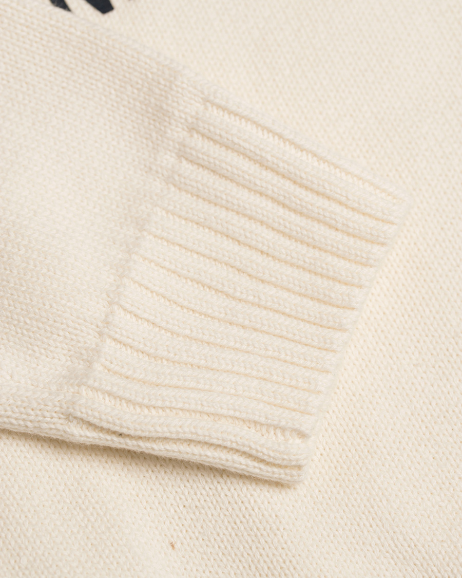 Heren | Truien | Morris | Osborne Oneck Off White