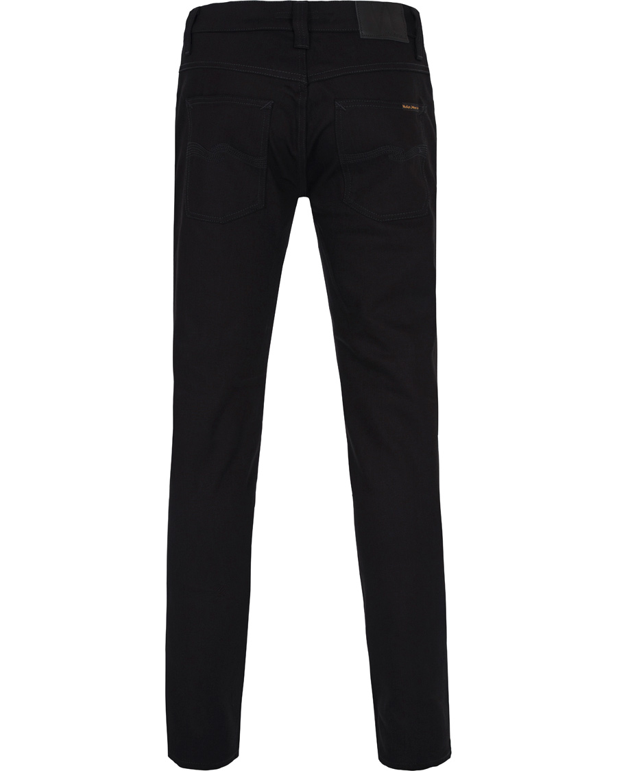 Heren | Jeans | Nudie Jeans | Grim Tim Organic Slim Fit Stretch Jeans Black Ring