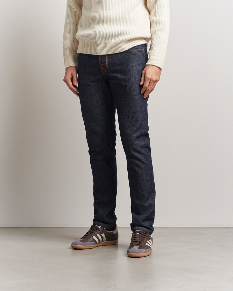Heren | Nudie Jeans | Nudie Jeans | Lean Dean Organic Slim Fit Stretch Jeans Dry 16 Dips