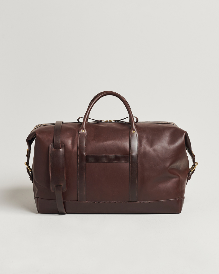 Heren | Tassen | Tärnsjö Garveri | TG1873 Weekender Large Dark Brown