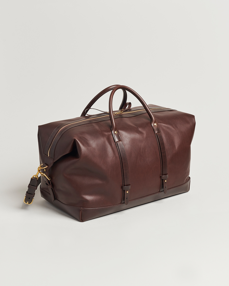 Heren | Accessoires | Tärnsjö Garveri | TG1873 Weekender Large Dark Brown