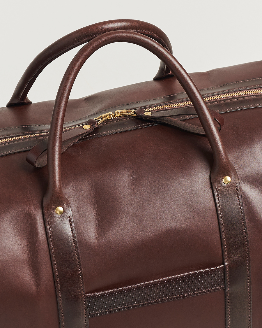 Heren | Tassen | Tärnsjö Garveri | TG1873 Weekender Large Dark Brown