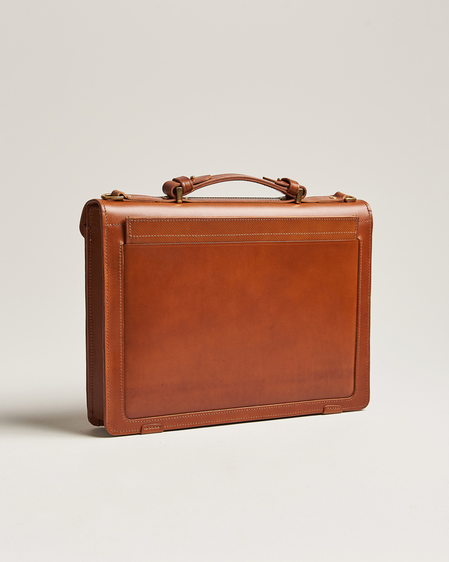 Heren | Tassen | Tärnsjö Garveri | TG1873 Briefcase Cognac