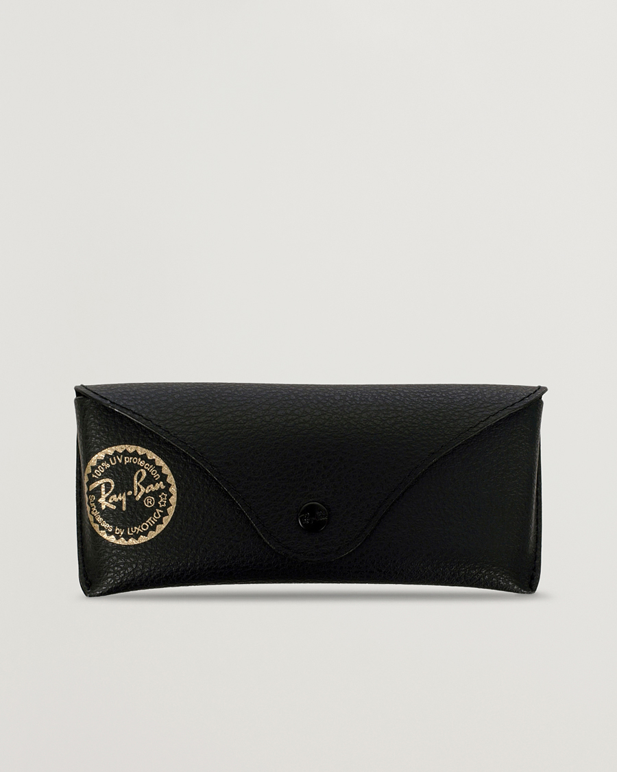 Heren | Zonnebrillen | Ray-Ban | 0RB4165 Justin Polarized Wayfarer Sunglasses Black/Grey