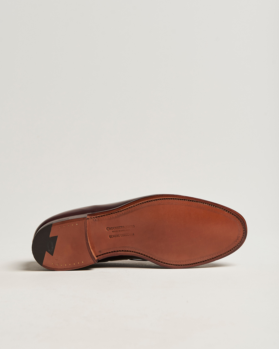 Heren | Crockett & Jones Cavendish Tassel Loafer Burgundy Cordovan | Crockett & Jones | Cavendish Tassel Loafer Burgundy Cordovan