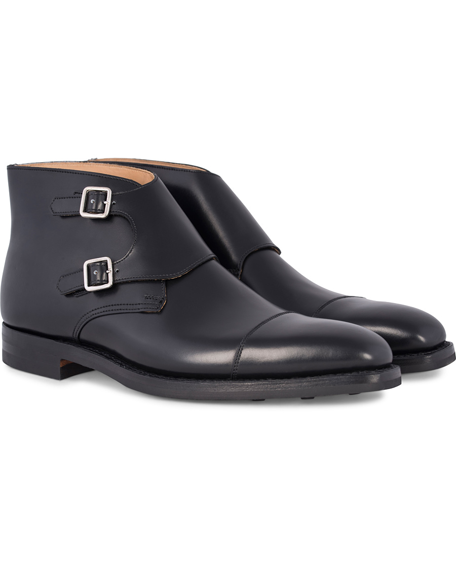 Heren | Crockett & Jones MTO Camberley Double Dainite Black Calf | Crockett & Jones | MTO Camberley Double Dainite Black Calf