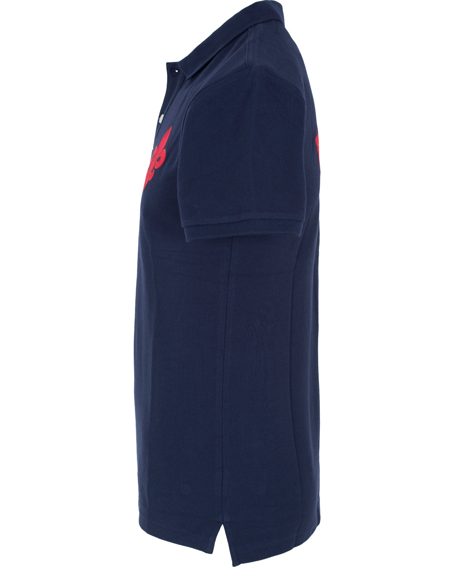 Heren | Polo's | Morris | Logo Piqué Old Blue
