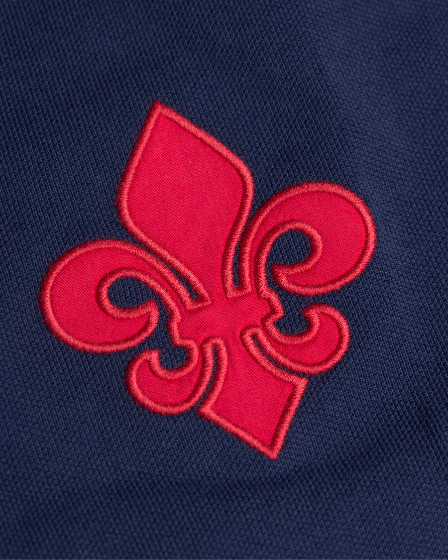Heren | Polo's | Morris | Logo Piqué Old Blue