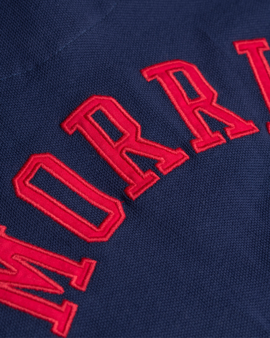 Heren | Polo's | Morris | Logo Piqué Old Blue