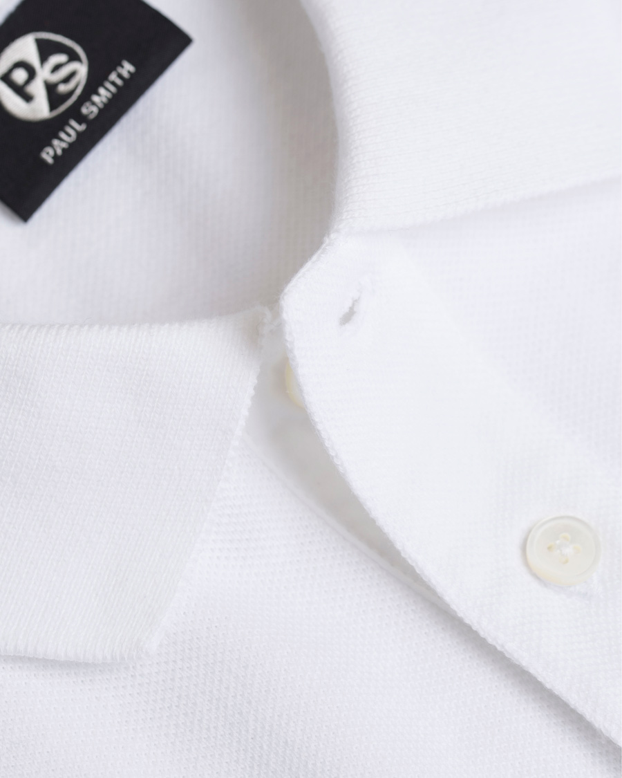 Heren | Polo's | PS Paul Smith | Slim Fit Polo White