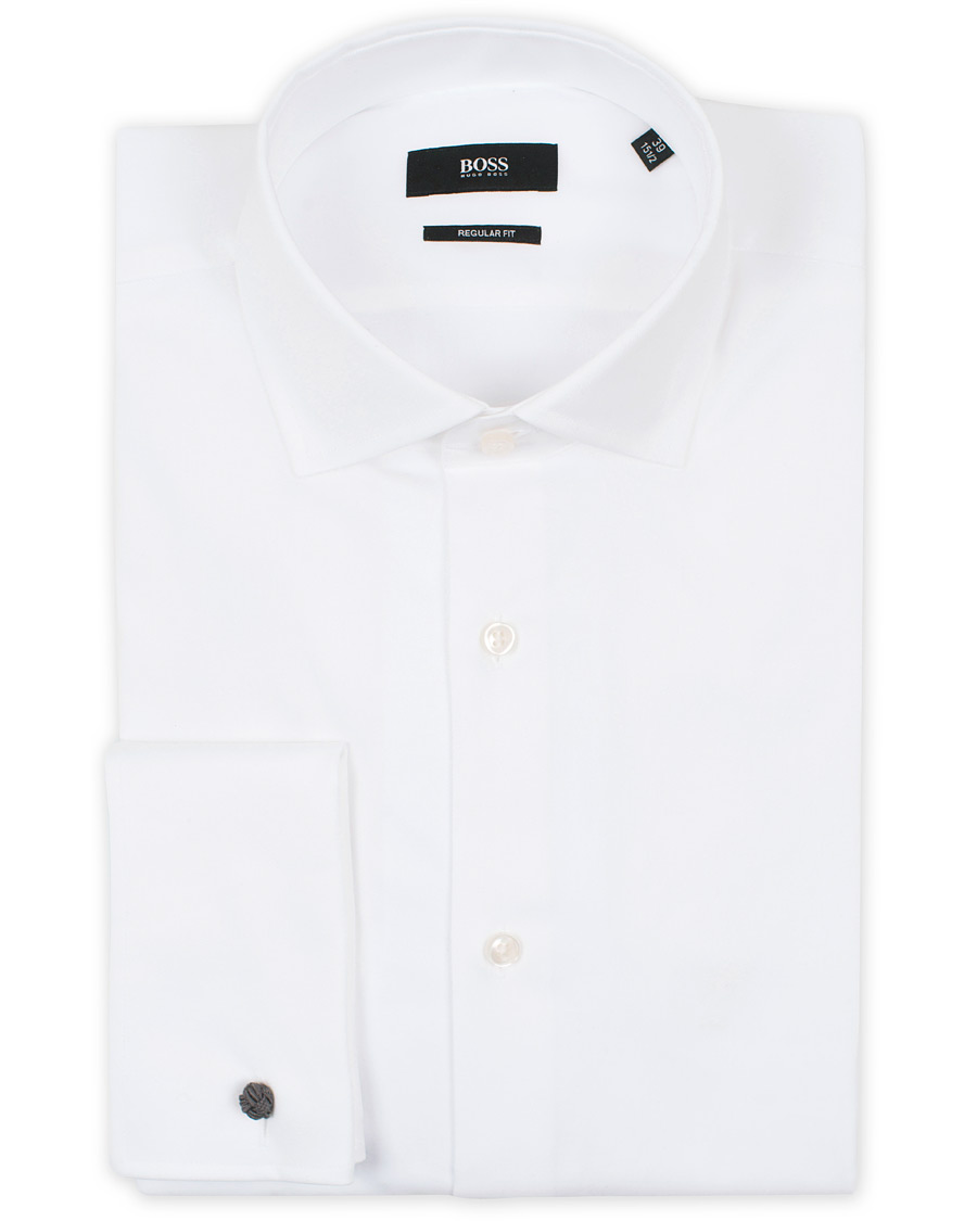 Heren | Overhemden | BOSS BLACK | BOSS Gardner Regular Fit Shirt Double Cuff White