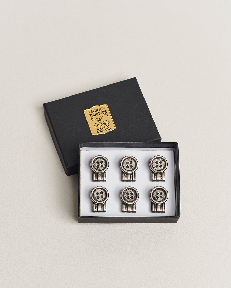 Heren | Bretels | Albert Thurston | Brace Buttons 6-pack