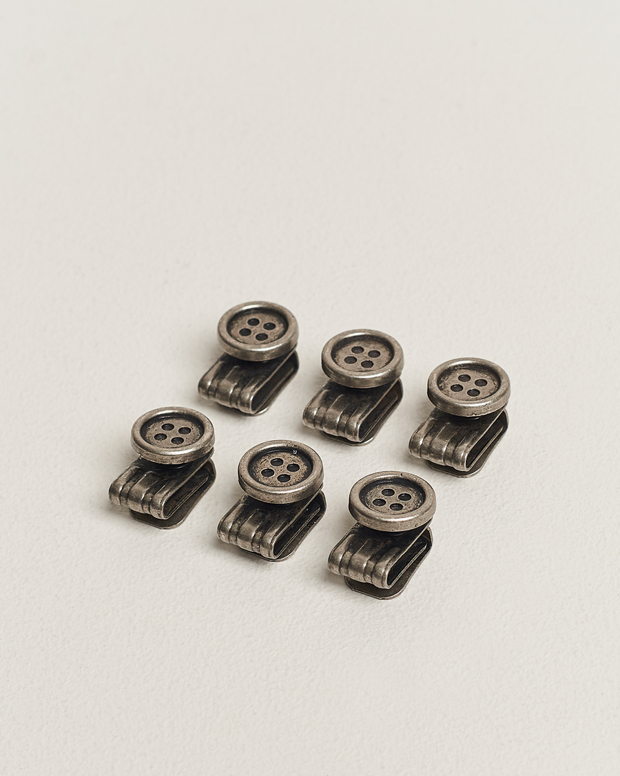 Heren | Accessoires | Albert Thurston | Brace Buttons 6-pack  