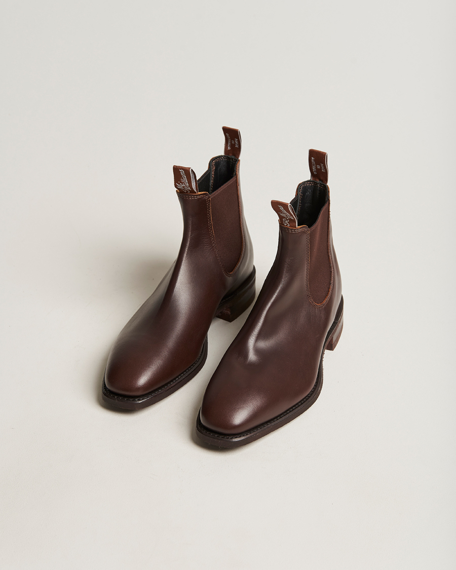 Heren | Handgemaakte schoenen | R.M.Williams | Blaxland G Boot Yearling Rum