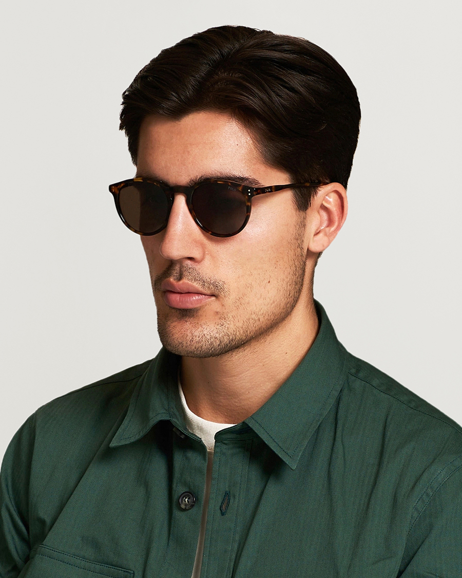 Heren | Accessoires | Polo Ralph Lauren | 0PH4110 Round Sunglasses Havana