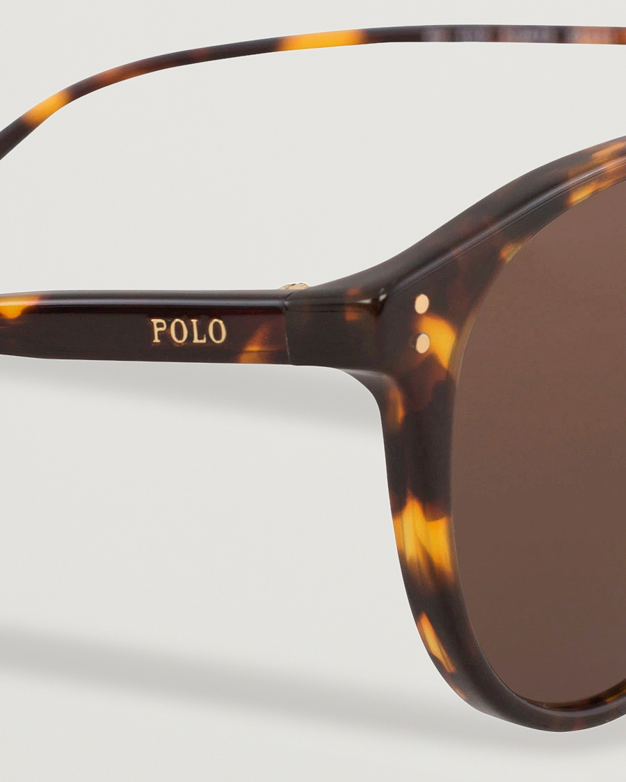 Heren | Zonnebrillen | Polo Ralph Lauren | 0PH4110 Round Sunglasses Havana