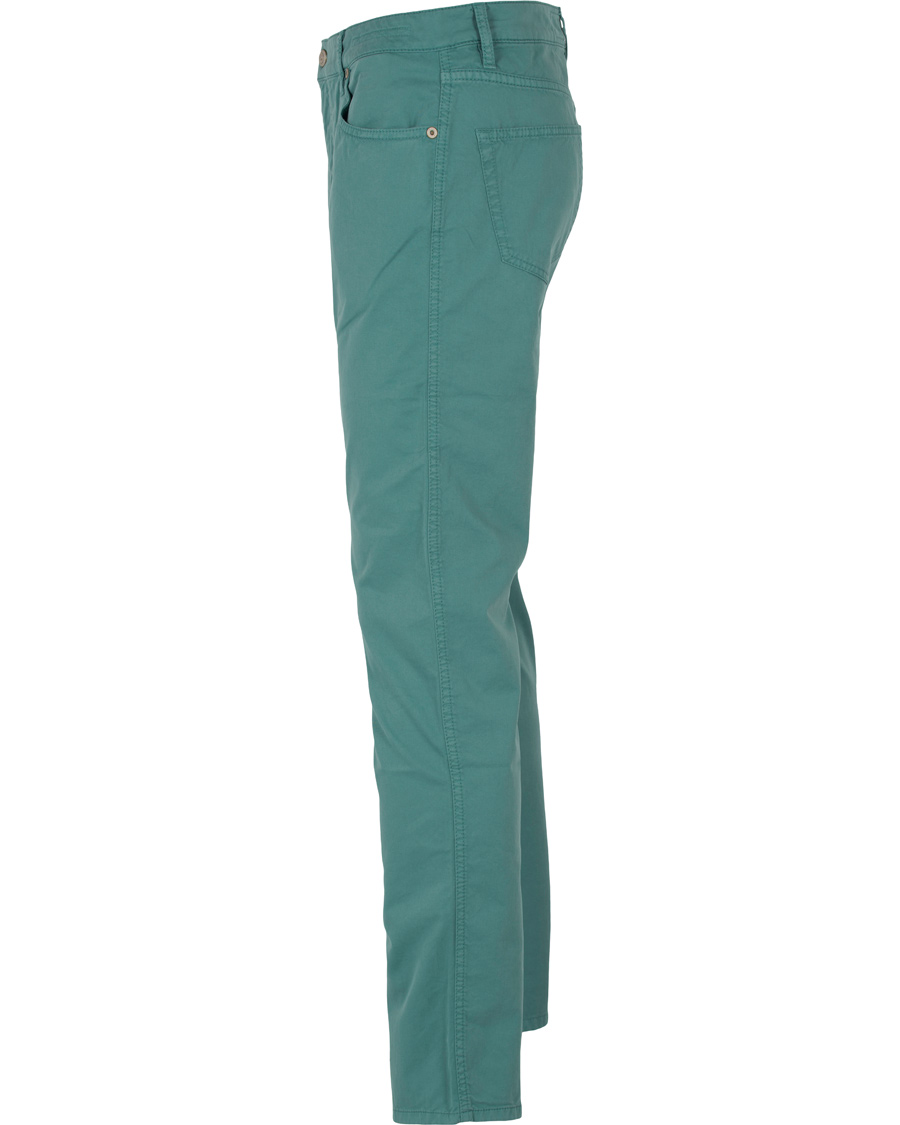 Heren | Broeken | Hackett | Trinity Slim 5-Pocket Pants Mint Green