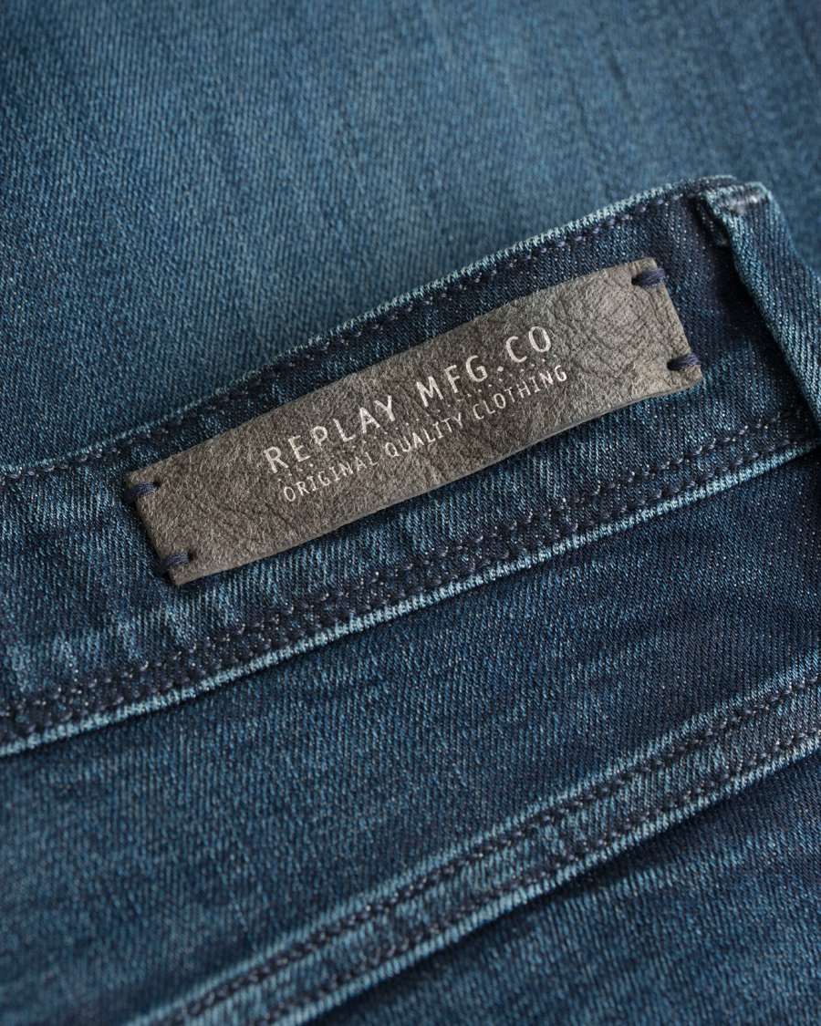 Heren | Jeans | Replay | M914 Anbass Waterzero Jeans Blue
