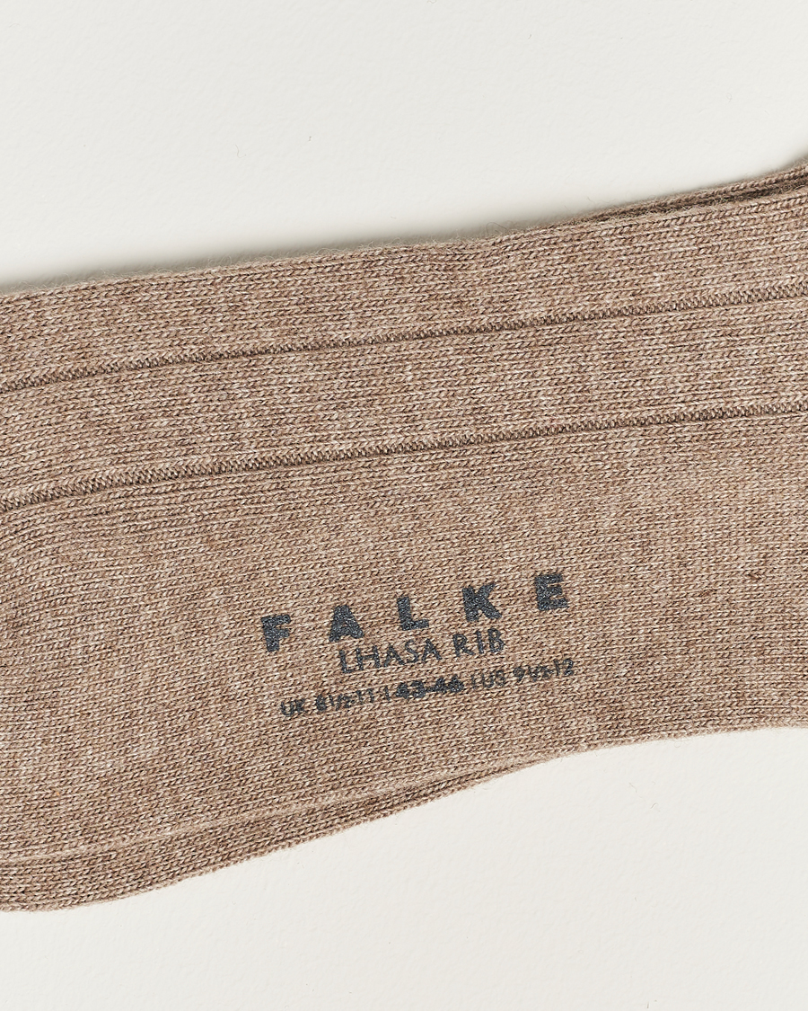 Heren | Ondergoed | Falke | Lhasa Cashmere Sock Nuthmeg Mel