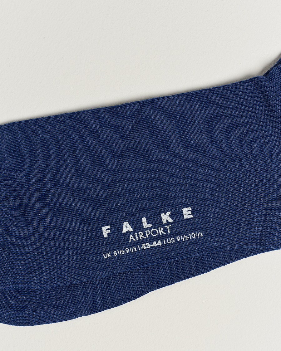 Men |  | Falke | Airport Socks Indigo Blue