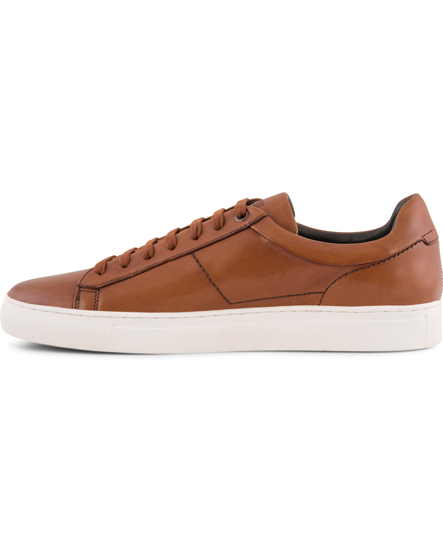 Heren | BOSS Timaker Leather Sneaker Cognac | BOSS BLACK | BOSS Timaker Leather Sneaker Cognac