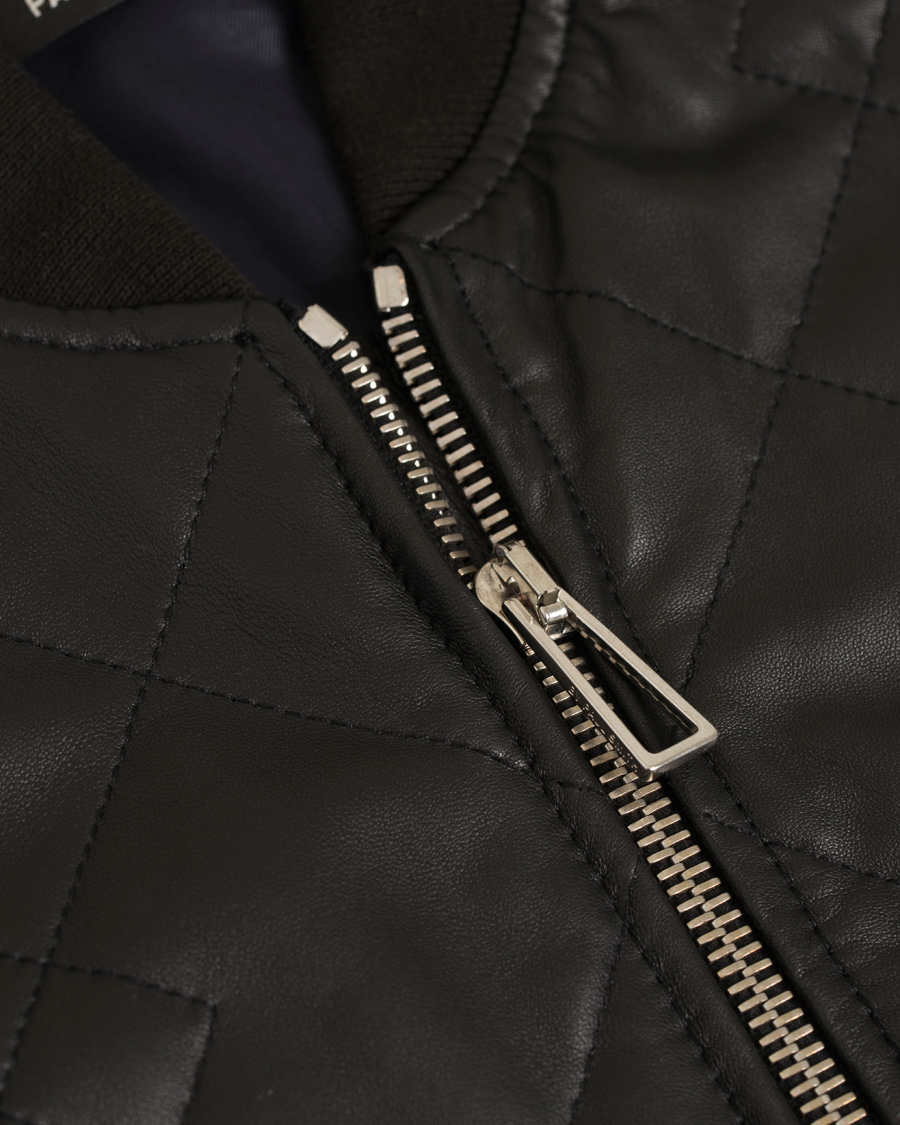 Heren | Jassen | PS Paul Smith | Quilted Leather Jacket Black