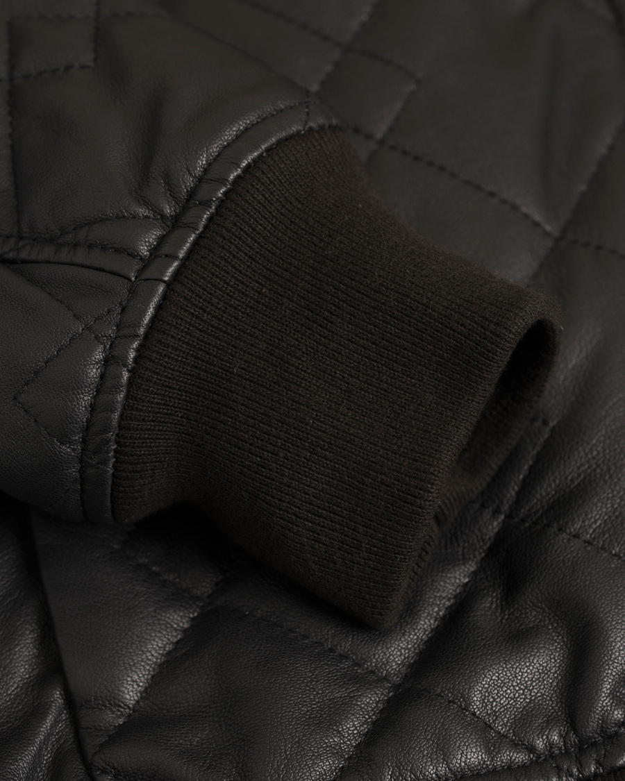 Heren | Jassen | PS Paul Smith | Quilted Leather Jacket Black