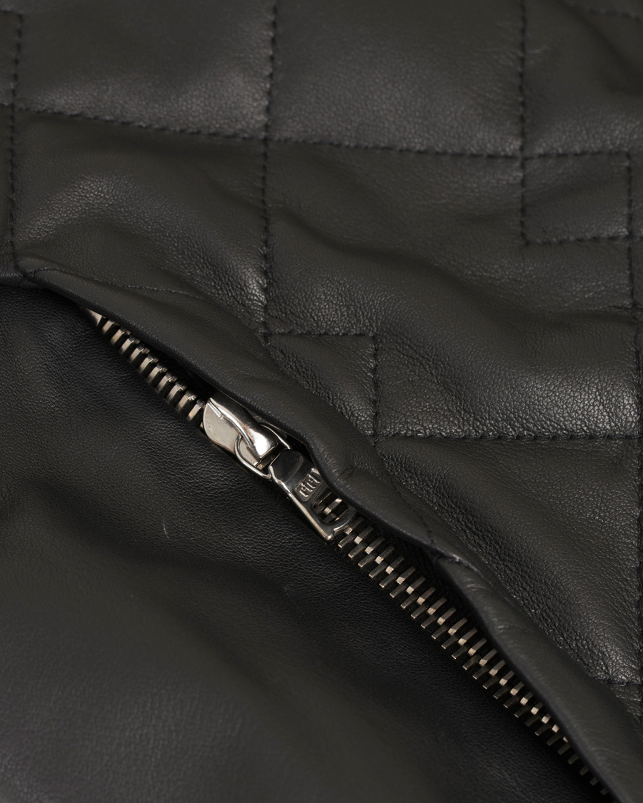 Heren | Jassen | PS Paul Smith | Quilted Leather Jacket Black