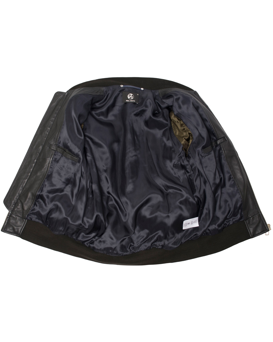 Heren | Jassen | PS Paul Smith | Quilted Leather Jacket Black