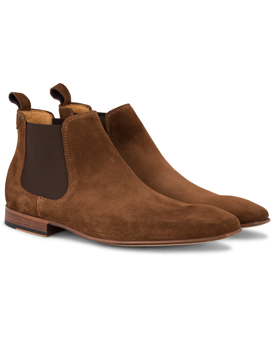 Heren | PS Paul Smith Falconer Chelsea Boot Snuff Suede | PS Paul Smith | Falconer Chelsea Boot Snuff Suede