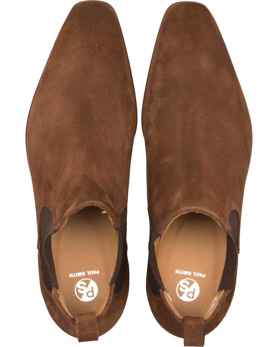 Heren | PS Paul Smith Falconer Chelsea Boot Snuff Suede | PS Paul Smith | Falconer Chelsea Boot Snuff Suede