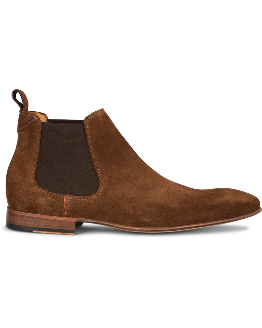 Heren | PS Paul Smith Falconer Chelsea Boot Snuff Suede | PS Paul Smith | Falconer Chelsea Boot Snuff Suede