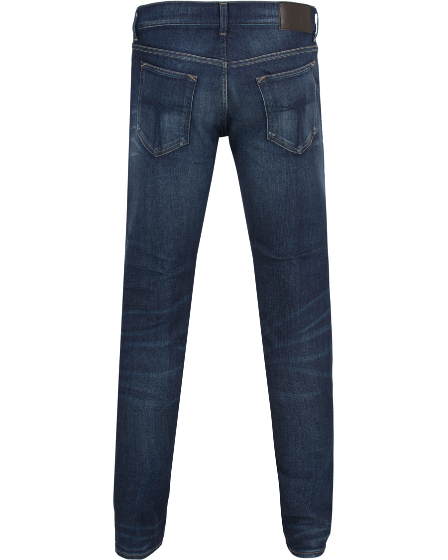 Heren | Jeans | Tiger of Sweden Jeans | Slim Base Dark Blue Washed