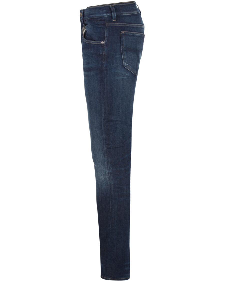 Heren | Jeans | Tiger of Sweden Jeans | Slim Base Dark Blue Washed