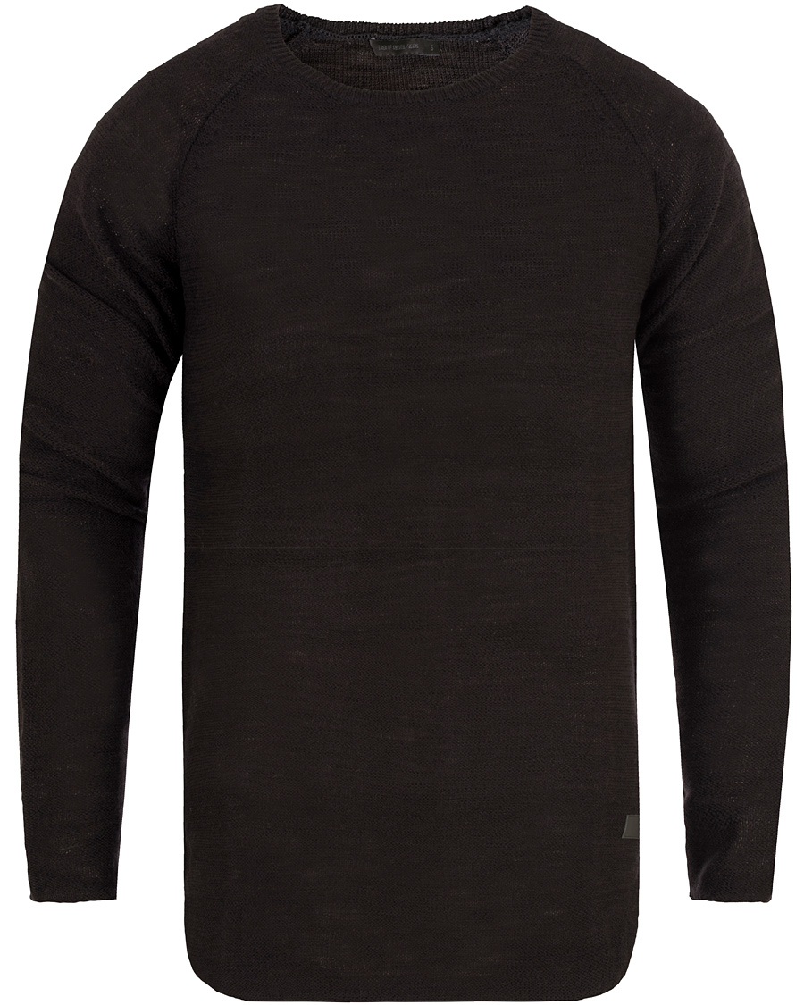 Heren | Truien | Tiger of Sweden Jeans | Rag Knitted Sweat Black