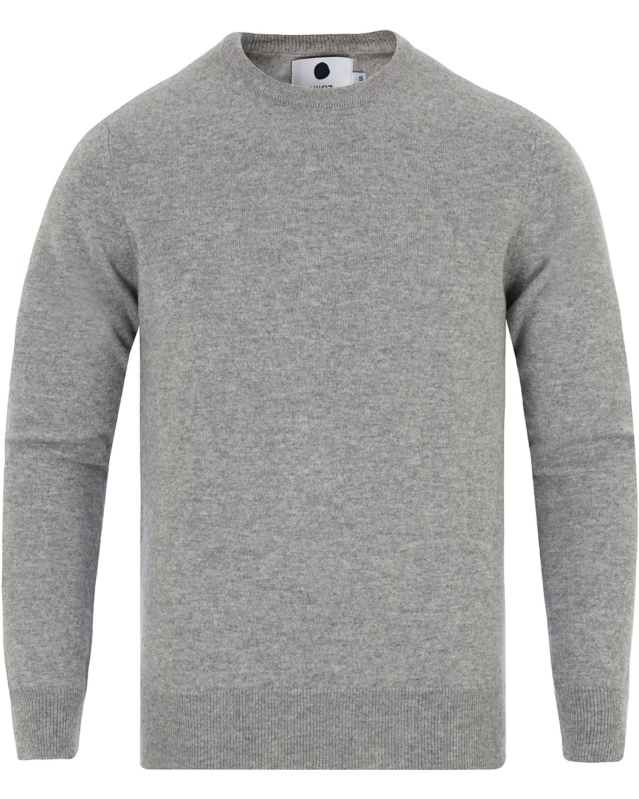 Heren | Truien | NN07 | Charles Loro Piana 6207 Cashmere Pullover Grey