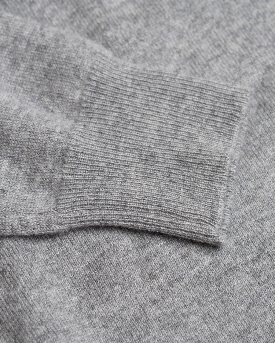 Heren | Truien | NN07 | Charles Loro Piana 6207 Cashmere Pullover Grey