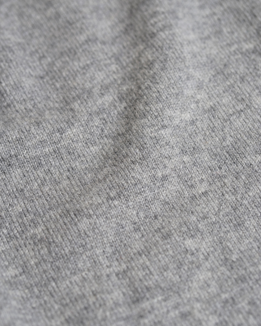 Heren | Truien | NN07 | Charles Loro Piana 6207 Cashmere Pullover Grey
