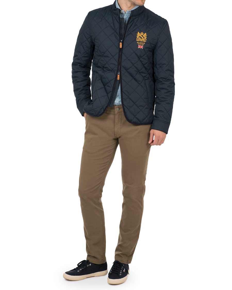 Heren | Broeken | NN07 | Marco 1200 Stretch Chinos Stone Brown