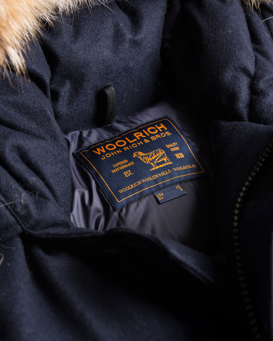 Heren | Jassen | Woolrich | Loro Piana Arctic Parka DF Dark Navy