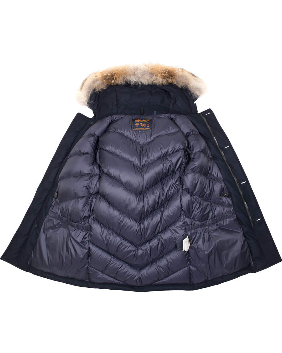 Heren | Jassen | Woolrich | Loro Piana Arctic Parka DF Dark Navy
