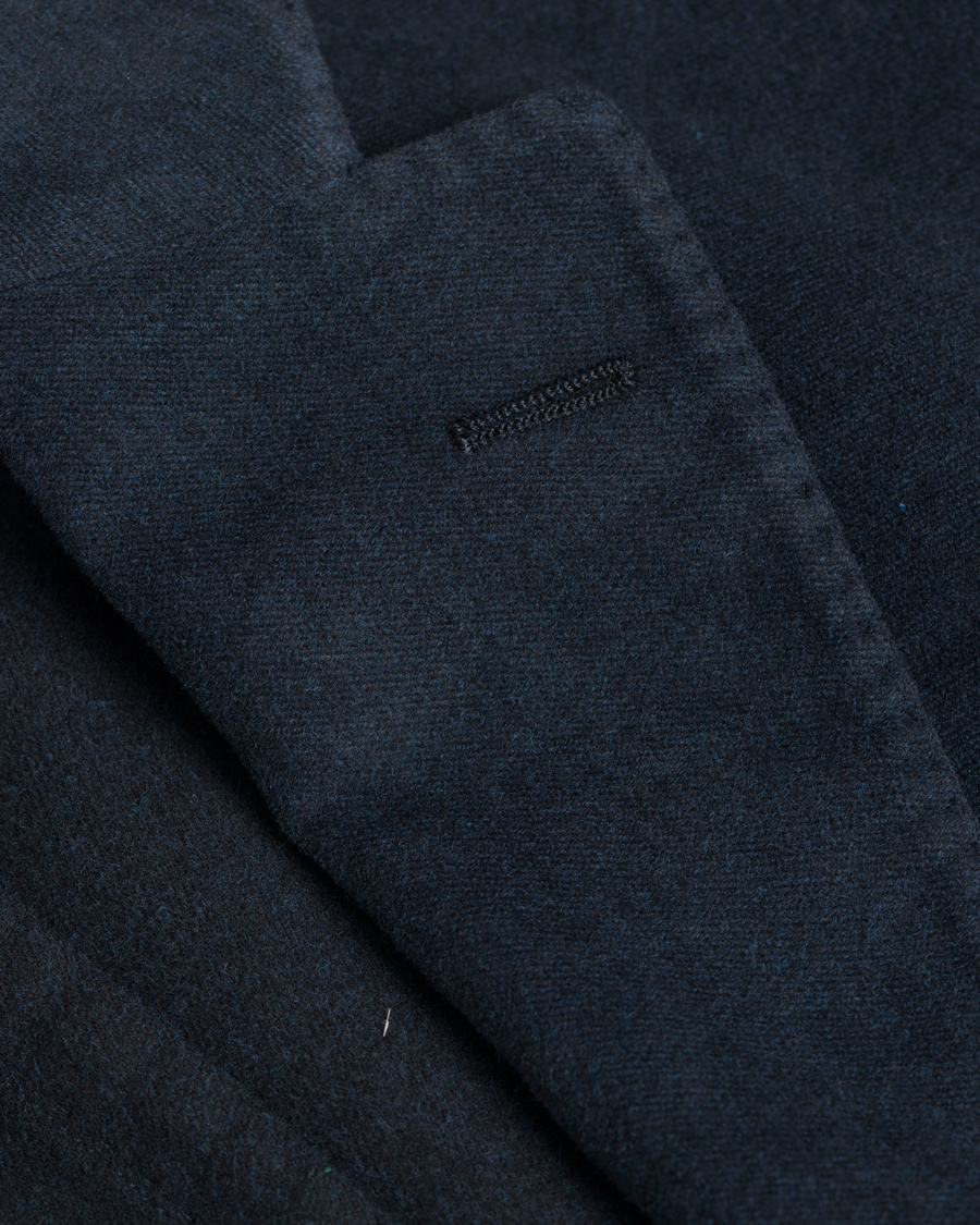 Heren | Blazers | Boglioli | Moleskin K Jacket Blazer Dark Navy