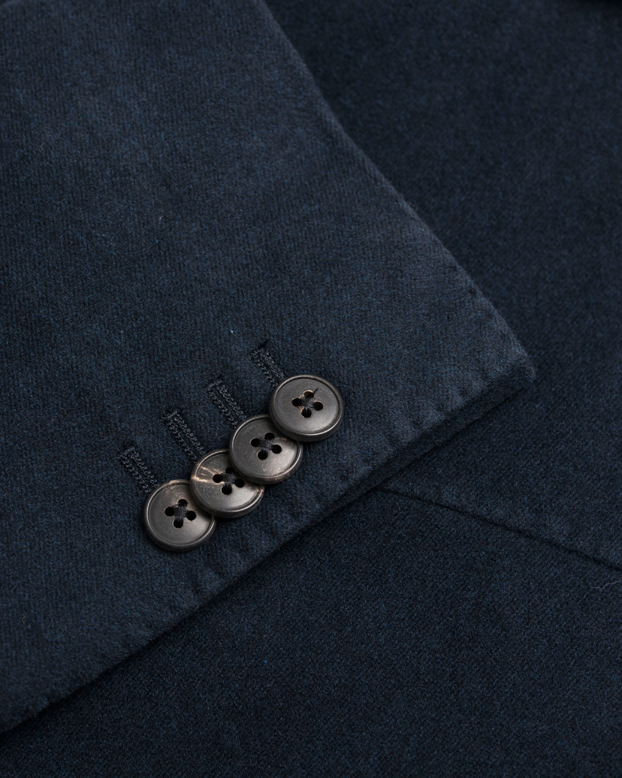 Heren | Blazers | Boglioli | Moleskin K Jacket Blazer Dark Navy